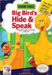 Nintendo NES Sesame Street Big Bird's Hide & Speak [Loose Game/System/Item]